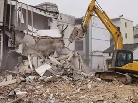 下谷坪土家族乡旧房改造拆除